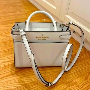 Kate Spade small crossbody white handbag